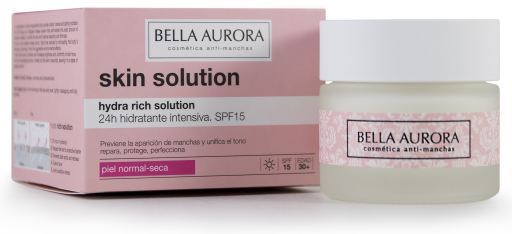 HYDRA RICH SOLUTION. 24H HIDRATANTE INTENSIVA