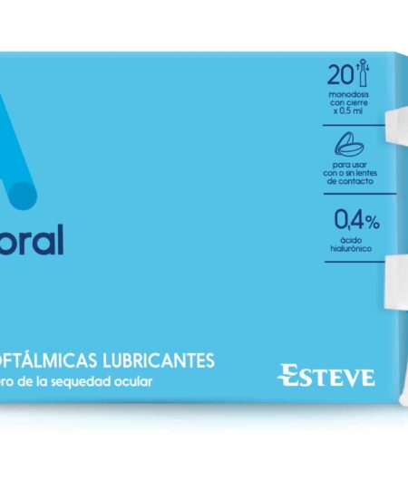 AQUORAL 0,4% 0,5 ML 20 MONOD