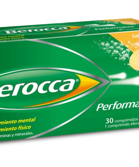 Berocca Performance Mango Efervescentes Vitaminas Rendimiento - 30 ef