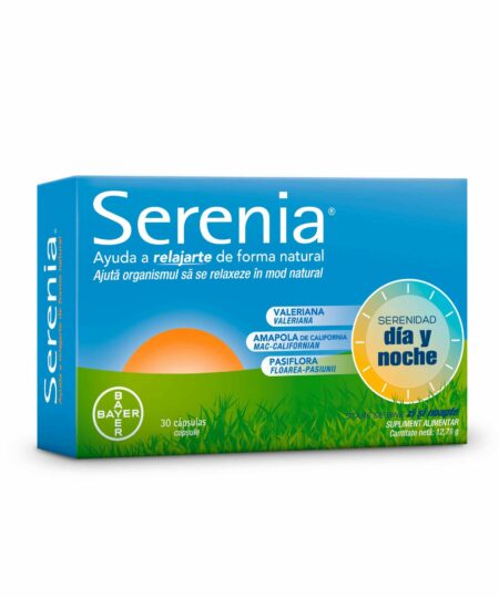 Serenia Relajación Natural Día Noche Cápsulas - 30 cap