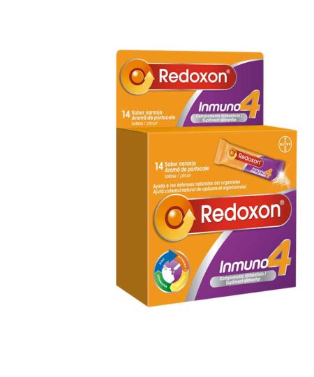 Redoxon Inmuno 4 Vitaminas Defensas Naturales - 14 sob