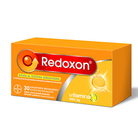 Redoxon Vitamina C Limón efervescentes Vitaminas Defensas - 30 ef