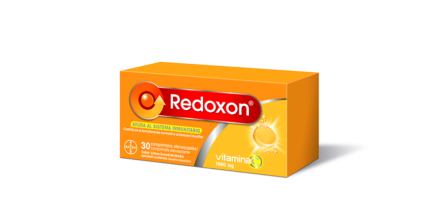 Redoxon Vitamina C Limón efervescentes Vitaminas Defensas - 30 ef