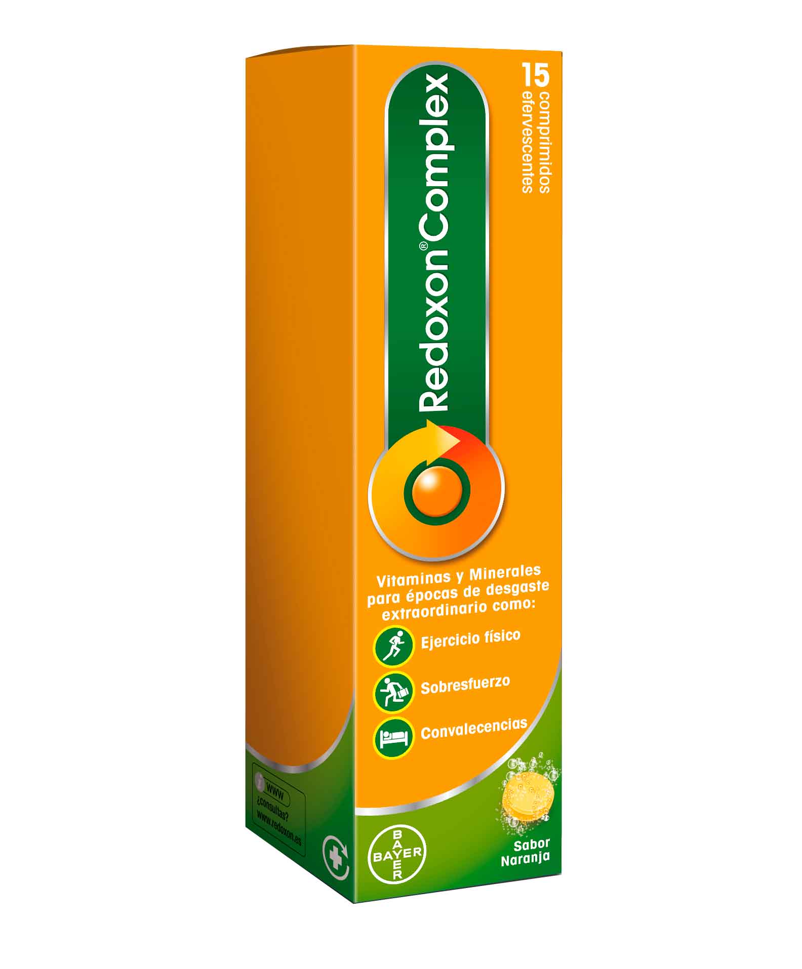 Redoxon Complex efervescentes Vitaminas Defensas - 15 ef