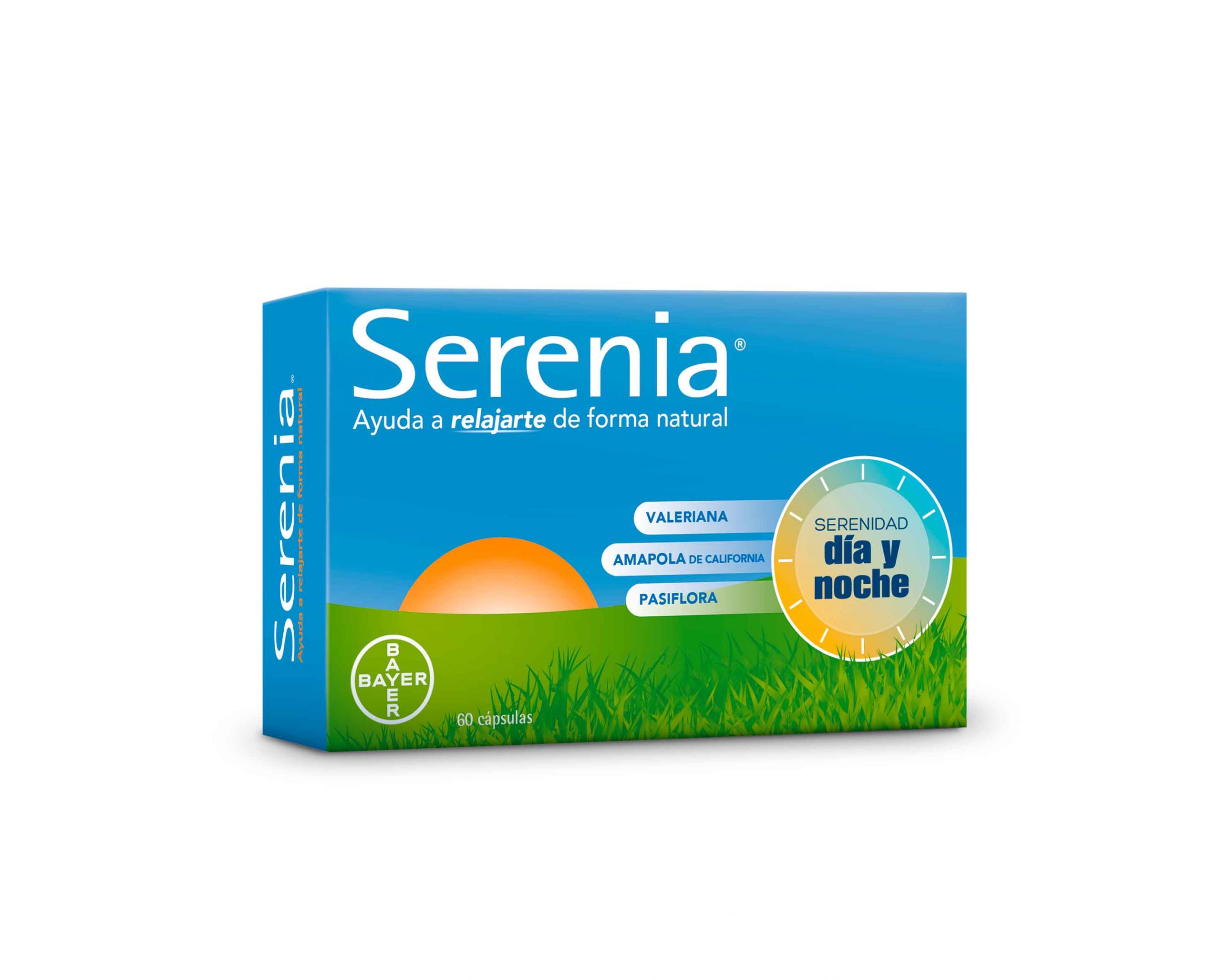 Serenia Relajación Natural Día Noche Cápsulasn - 60 cap