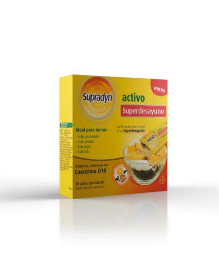 Supradyn Activo Superdesayuno Vitaminas desayuno Energía - 20 sob