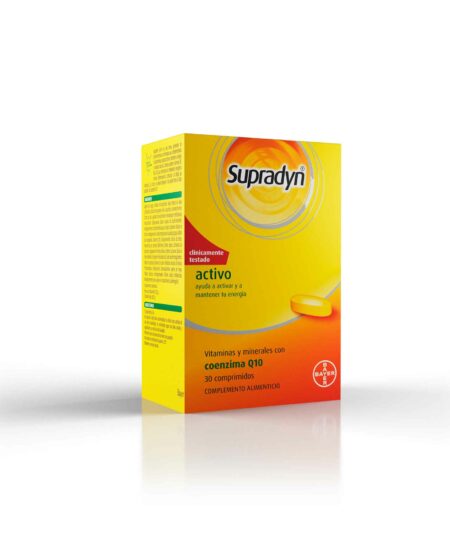 Supradyn Activo Vitaminas Energía Comprimidos - 30 comp
