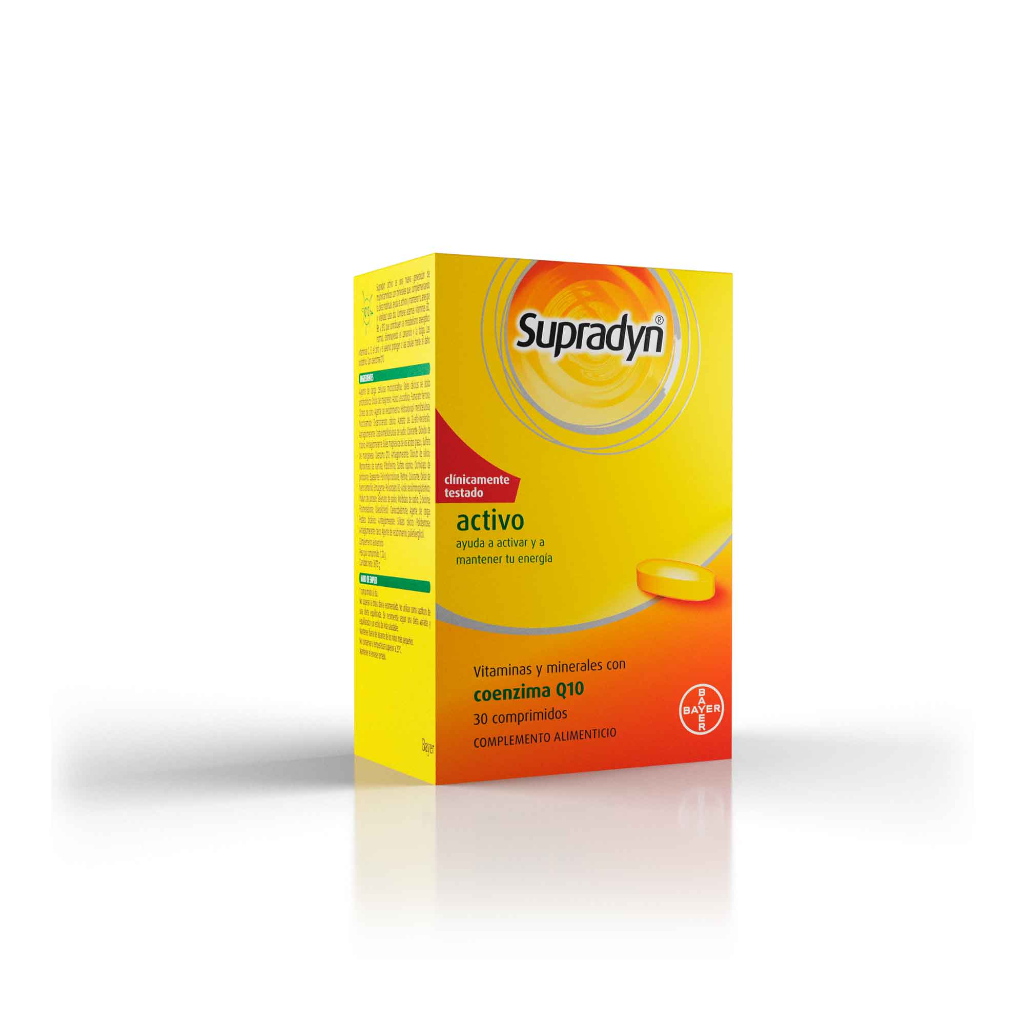 Supradyn Activo Vitaminas Energía Comprimidos - 30 comp