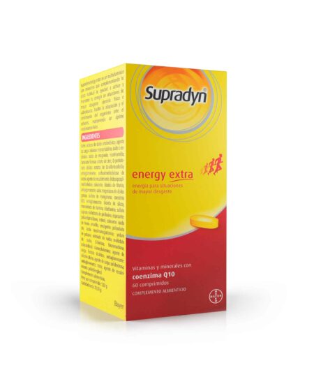 Supradyn Energy Extra Vitaminas Energía Deporte - 60 comp