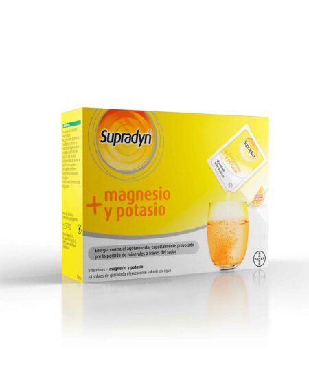 Supradyn Magnesio Potasio Minerales Vitaminas Energía - 14 sob
