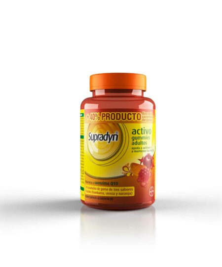 Supradyn Activo Gummies Adultos gominolas frutas Vitaminas Energía - 70 mast