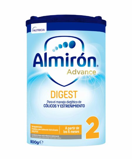 Almirón Advance Digest 2 Leche de fórmula anti-colico y anti-estreñimiento en polvo desde los 6 meses 800g