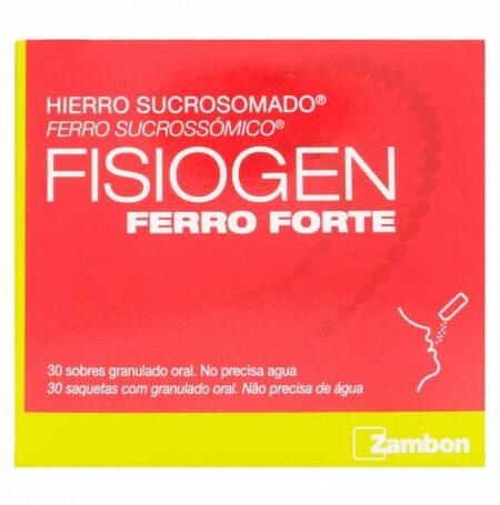FISIOGEN FERRO FORTE 30 sobres